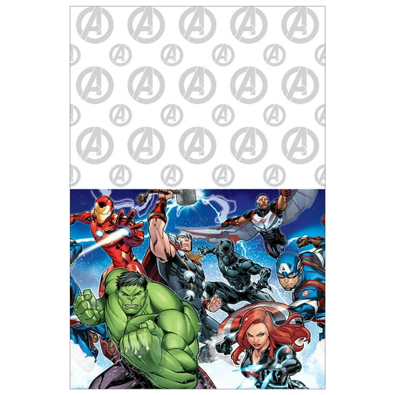 Avengers Plastic Table Cover, 54" x 96"