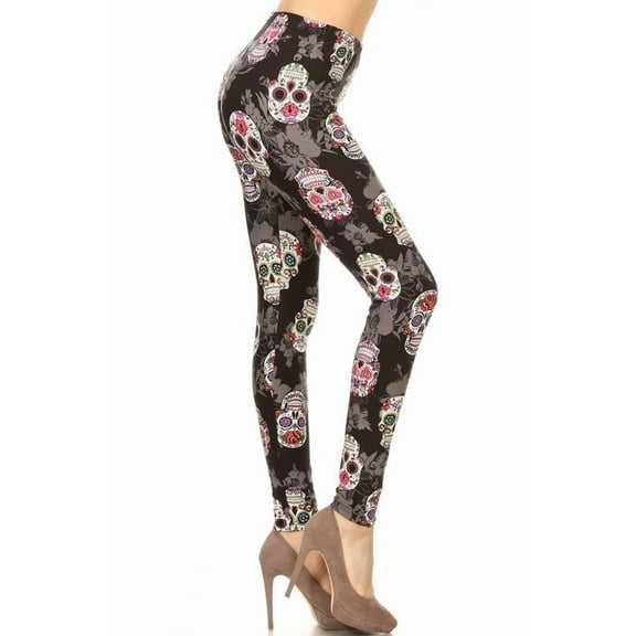 Unlock Skull Kingdom - Women's 3X/5X Plus Size Leggings