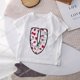 thumbnail image 1 of Camiseta de Hello Kitty para niños y niñas, playera Kawaii con combinación de letras y nombres, ropa informal con dibujos animados de Anime, 1 of 4