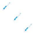 thumbnail image 4 of Matsuzay 2 en 1 cepillos de limpieza de ranuras de ventana teclado sanitario hogar azul/púrpura cocina multiusos herramientas de limpieza azul Type1 NO1, 4 of 6