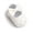 White, variant on Newborn Baby Girls Soft Soled Bow-Knot Crib Shoes Infants Anti-slip Sneaker Prewalker