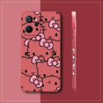 thumbnail image 3 of Cute Hello K-Kitty Line Cat Phone Case For OPPO Realme 10 9 8 8I C30 C31 C33 C35 C55 GT NEO 2 3 5 NARZO 50 5G Case Funda Shell, 3 of 5