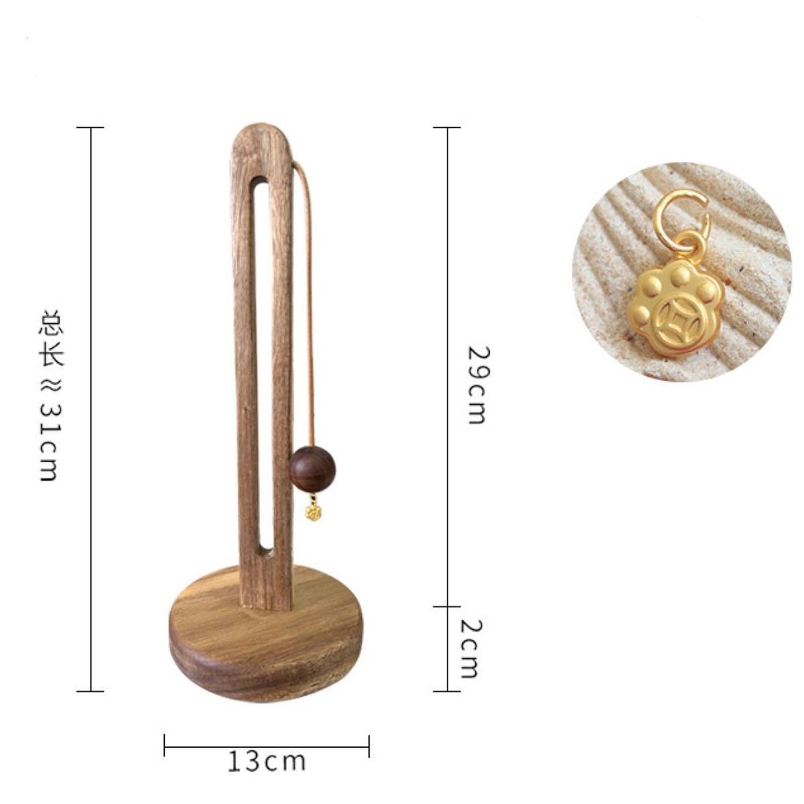 Baoblaze Kitchen Paper Towel Holder Cabinet Napkins Rack for Tabletop Kitchen Bedroom Cat Claw Pendant