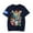 Navy, variant on SMG4 Merch T-shirt Trendy Casual Neutral Short Sleeved Fashionable Sports Fun Printed T-shirt Round Neck Top