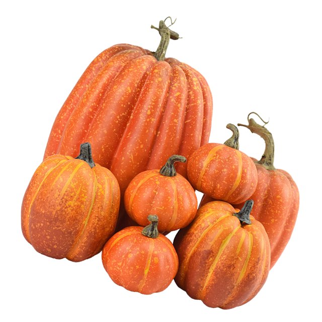 Modelo De Calabaza Para Interiores Y Exteriores, Diseño De Escena, Accesorio Vegetal, Adorno Para El Hogar, Artesanía Realista Diy, Calabazas Artificiales N. ° 2 matsuzay HA042304-02