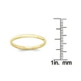 thumbnail image 3 of Primal Gold 10 Karat Yellow Gold 2mm Lightweight Comfort Fit Band Size 10.5, 3 of 6