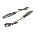 thumbnail image 1 of Motorcycle LED Warning Light, Waterproof ABS Sequential Blinking Cool Turn Signal Indicators Low Power Consumption  For Off Road Black, 1 of 8