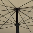 thumbnail image 2 of vidaXL Garden Parasol with Pole Outdoor Beach Umbrella Sunshade Multi Colors, 2 of 6