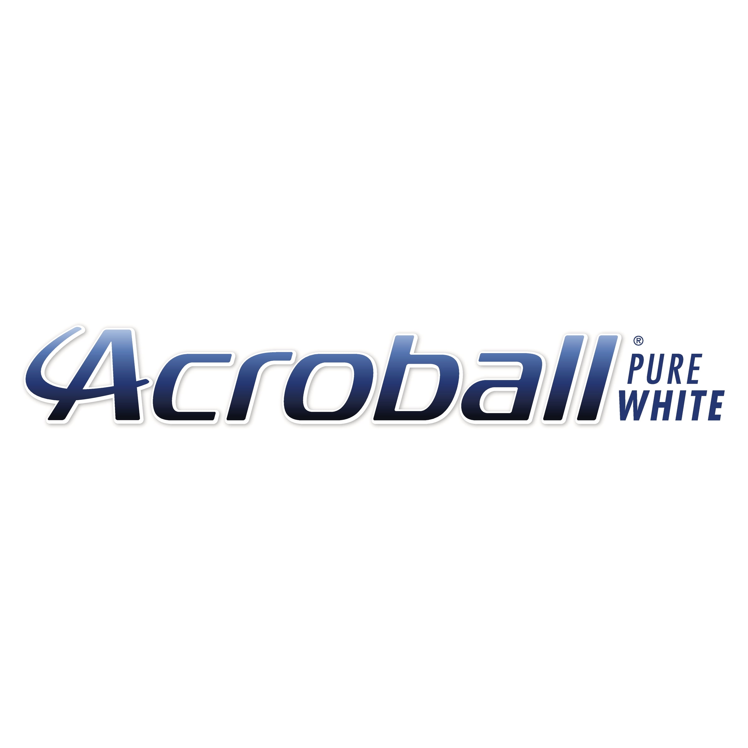 Pilot Acroball PureWhite Advanced Ink Pens, Fine Point (0.7 mm), Black Ink, 12 Count