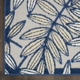thumbnail image 4 of Nourison Aloha Indoor/Outdoor Ivory/Navy 2'3" x 10' Area Rug, (2x10), 4 of 8