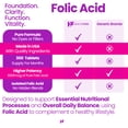thumbnail image 5 of HealthFare Folic Acid 1000mcg | 300 Veg Tablets | Vitamin B9 | Vegetarian, Non-GMO, Gluten-Free | Made in the USA, 5 of 7