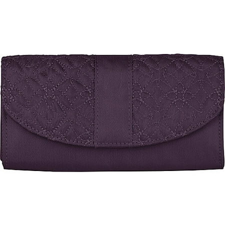 Travelon Signature Embroidered Envelope Style Wallet