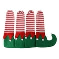 thumbnail image 3 of 4 Unidads Cubiertas Protector de Pie de Silla Productos de Fiestas de Navidad Colcomx Cubierta del pie de la silla de la Navidad, 3 of 8