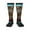 3 Black, variant on Riverside Meditating Cat Thigh High Socks Extra Long Stretchy Sock Women Over Knee High Opaque Stocking Daily Wear