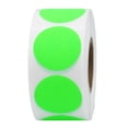 thumbnail image 2 of Autocollants Ronds Verts Fluorescents 1 Pouce Pouce Rond Lot de 500, 2 of 5