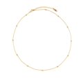thumbnail image 1 of Choker - Gargantilla - 90s - Diseño bolita o flecha - Chapa de oro - Ajustable, 1 of 4
