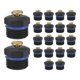 thumbnail image 1 of Uxcell 20-Pack Boquilla de Aspersión Atomizadora, Boquillas de Nebulización de 1/2" para Sistema de Riego de Jardín/Campo/Césped, 1 of 1