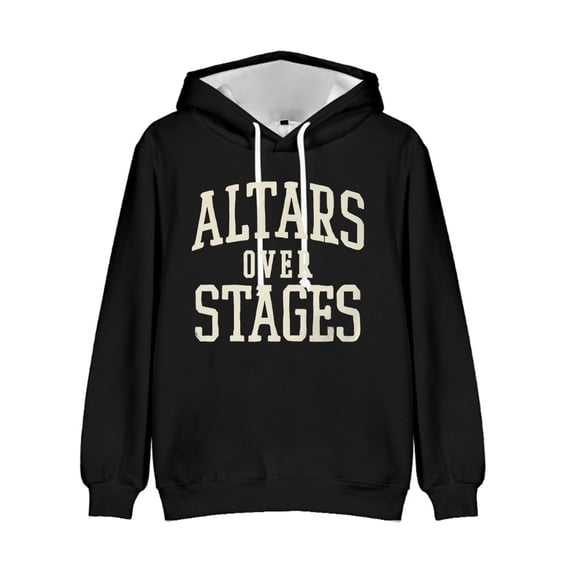 Josiah Queen Altars Over Stages Merch Bagless Hoodie Sweatshirt Streetwear Unisex Winter&Spring Casual Fashion Y2K Pullovers Top