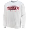 thumbnail image 2 of Men's NFL x Darius Rucker Collection by Fanatics White Washington Commanders Star Sponge Fleece Pullover Sweatshirt, 2 of 3