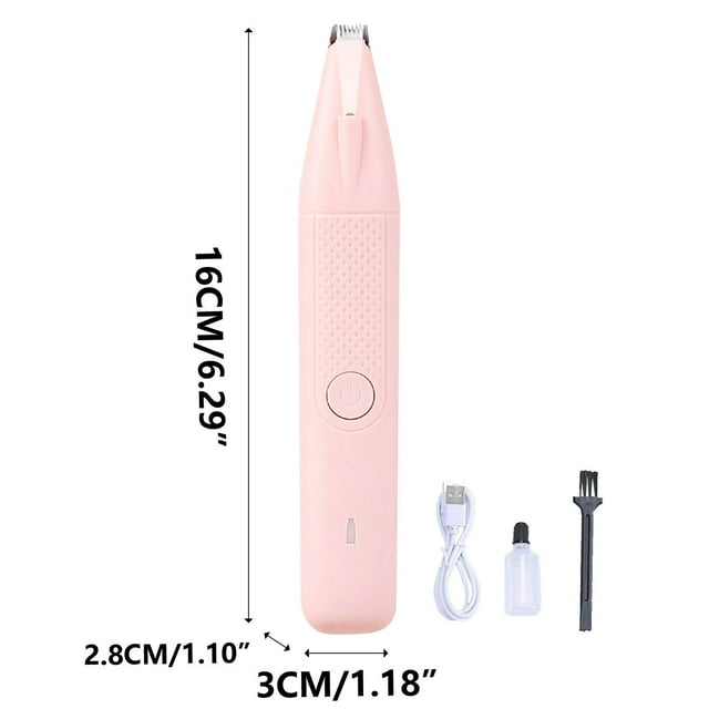 Pet Trimmers Foot Hair Shaver Dog Grooming Clippers Low Noise Pet Grooming TrimmersSafe Pet Claw Clippers For Long Hair