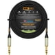 thumbnail image 1 of Cable Estéreo TRS WBC-PRO con Conector Amphenol Tweed Negro Ultra Silencioso Ultra Flexible, 1 of 7