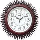 thumbnail image 2 of Plastic Wooden Look Designer Wall Clock Small, 2 of 3
