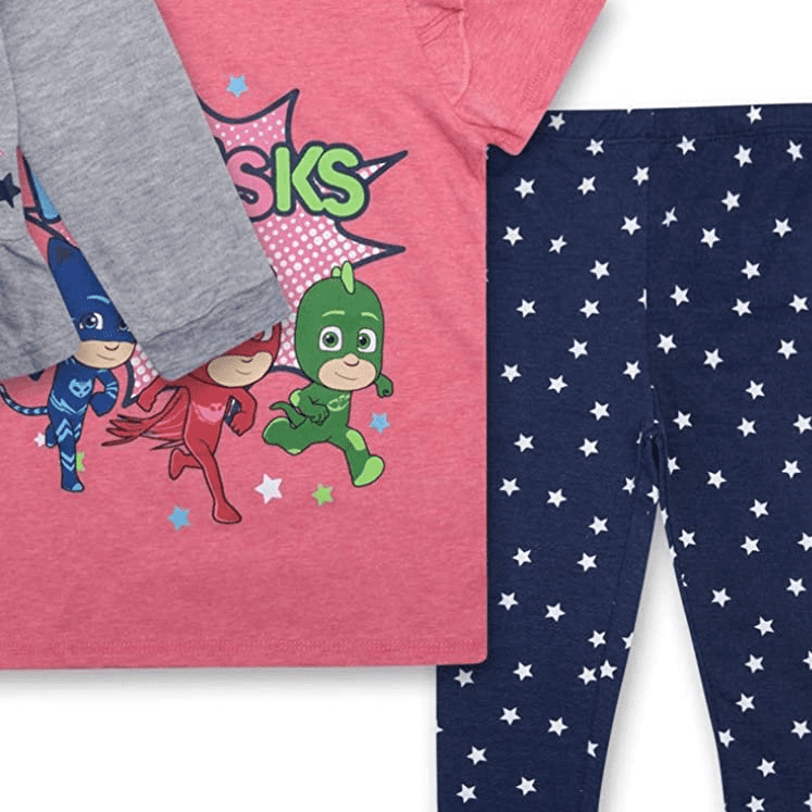 Catboy T-Shirt & Sweatpants Set PJ Masks Toddler Girls Set Gekko & Owlette Owlette Hoodie 