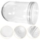 thumbnail image 4 of GOOHOCHY 10 piezas de globo de agua de plástico transparente para hacer uno mismo, globo de nieve, accesorio para hacer uno mismo., 4 of 7