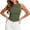 Green-a-tanks, variant on Womens Sleeveless Tank Top, Slim Fit Racerback High Neck Undershirts, Casual Basic Summer Layer Outdoor Tank Top