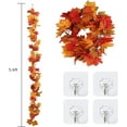 thumbnail image 3 of RECUTMS 2 Pcs Fall Garland Leaves Decor for Home Artificial Fall Foliage Garland Thanksgiving Decor, 3 of 7