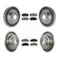 thumbnail image 1 of Transit Auto Front Rear Coated Disc Brake Rotors and Semi-Metallic Pads Kit for Car Subaru Impreza Outback RS TS KGS-100752, 1 of 11