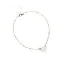 thumbnail image 1 of Pulseras de tobillo En forma de corazón Estilo simple universal Día de San Valentín Accesorio de moda Regalos de playa Tobilleras para mujeres Ropa, zapatos y accesorios Miscelánea plata Jumpingount AP009782-02, 1 of 6