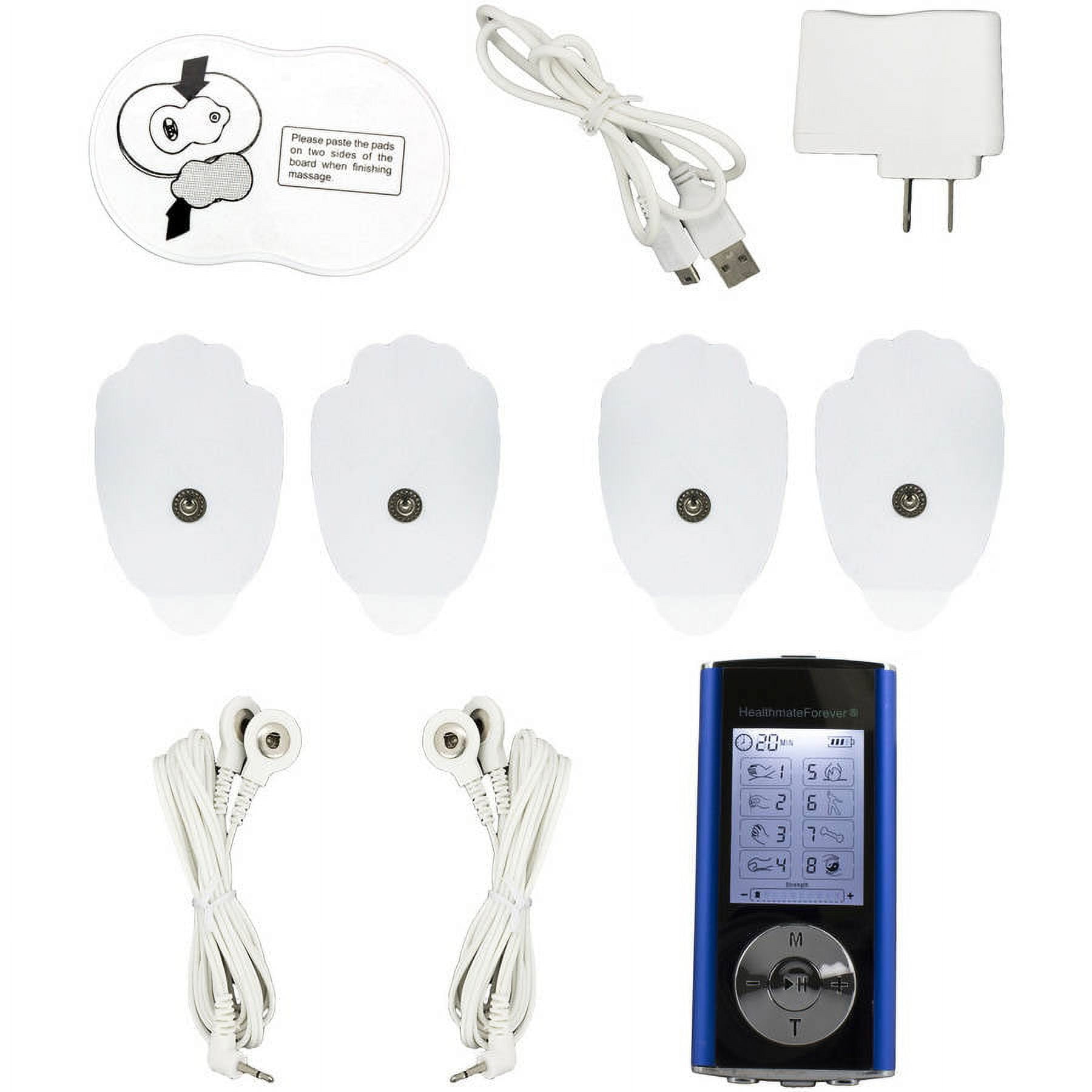 HM8AB TENS Unit & Muscle Stimulator, two independent AB channels like 2in1  machine