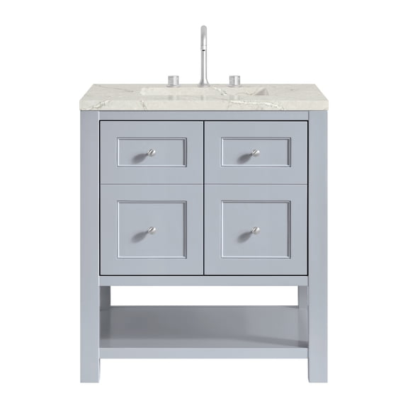James Martin Vanities 330-V30-3Vsl Breckenridge 30" Free Standing Single Basin Poplar Wood