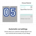 thumbnail image 4 of Vinilo termoadhesivo Cricut SportFlex rojo 1,5 m, 4 of 6