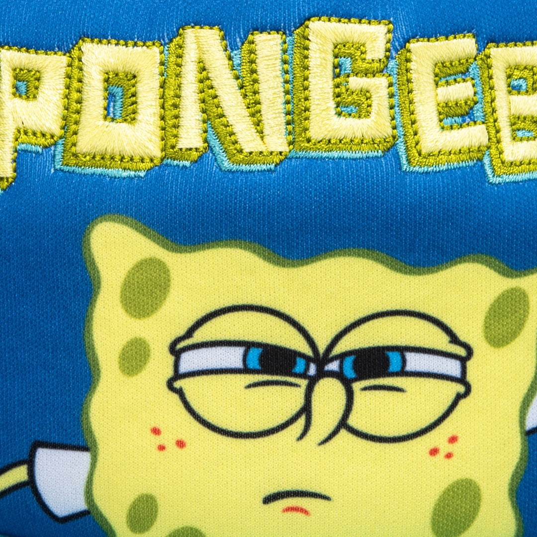 ODD SOX - SpongeBob Trucker Hat – Teal Snapback Cap – Mesh Back – One Size Adjustable Fit