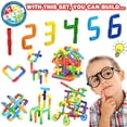 thumbnail image 2 of Ep Ejercicio N Play Niños Vástago Juguetes Educativos Cerraduras De Tubo Creativo Kit De Construcción Juegos De Construcción De Tuberías Juguetes De Aprendizaje Preescolar Regalo Presente Para Niños N, 2 of 5