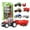 Green, variant on Farm Vehicle Toy Set Tractor Truck With Trailers Educational Kids Plaything