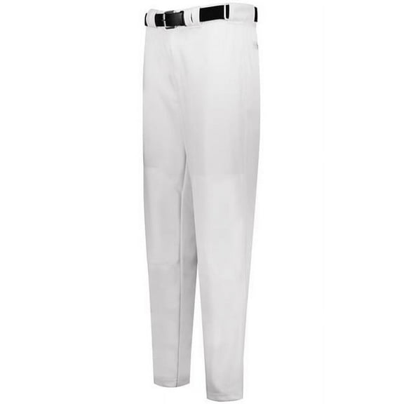 Youth Solid Diamond Series 2.0 Baseball Pant, White - Extra Large