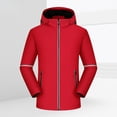 thumbnail image 2 of Men's Detachable Windbreaker Jacket Water-Resistant Outdoor Warm Jacket, 2 of 3