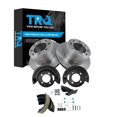 thumbnail image 1 of Kit de pastillas y discos de freno TRQ semimetálicos para Dodge Ram 2003-05, 1 of 9