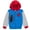 Blue / red, spiderman, variant on Marvel Spider-Man Miles Morales Fleece Zip Up Cosplay Hoodie Toddler to Big Kid