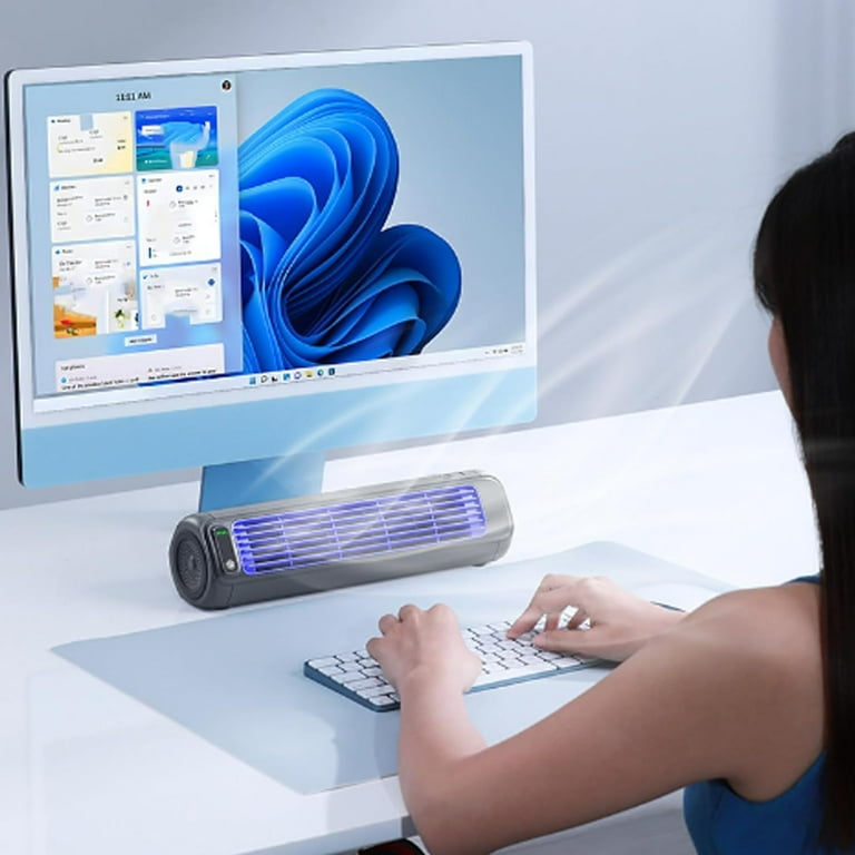Outfany Cooling Ace Air Conditioner, Mini Portable Tower Fan, 3 Speeds Outfany Cooling Ace Air Conditioner, Mini Portable Tower Fan, 3 Speeds