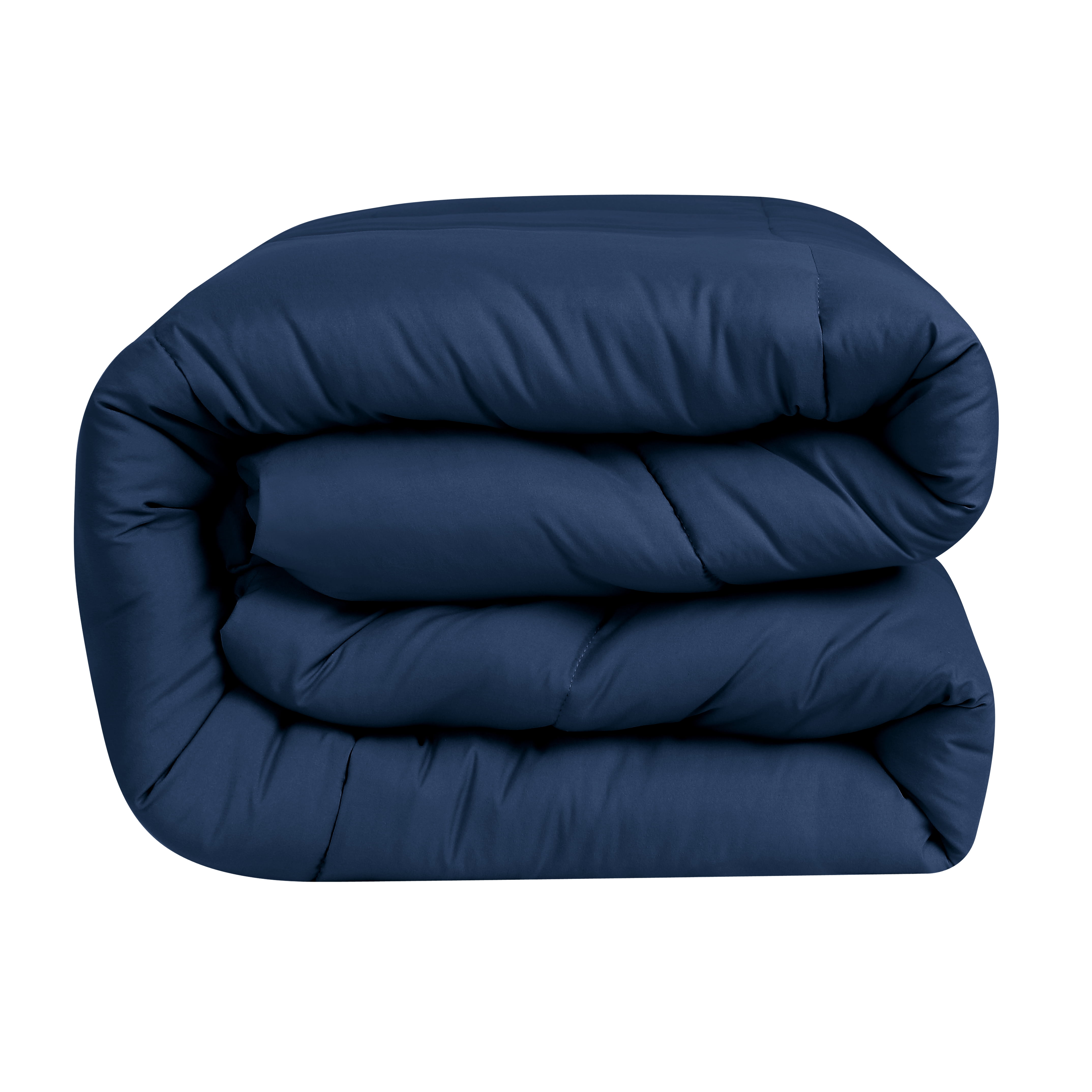 Swift Home Heavy-Filled Down Alternative Comforter, Ultra Soft All Season Hypoallergenic Bedding, Queen/Double, Navy