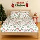thumbnail image 2 of GOGREEN Juego de Sábanas Navideñas 3 Piezas Tamaño Individual, Bolsillos Profundos 16 Pulgadas, Microfibra de Poliéster Suave con Estampado Festivo, Ideal para Decoración y Regalo, 2 of 8