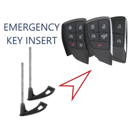 SET OF 2 GM 2021 - 2026 Emergency Insert Key Blade 13536164 CHEVROLET GMC BUICK