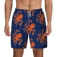 thumbnail image 2 of Goofa Octopus Printed Men's Swim Trunks Board Shorts Quick Dry Mens Swimming Trunks with Compression Liner,Breathable Fit Hawaii Beach Shorts-Large, 2 of 9