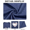 thumbnail image 4 of DEXIO Plus Size Baseball Shirts Women Baseball Mom Tshirt Cute Heart Graphic Softball Tee Game Day Gifts Funny Short Sleeve Tops, 4 of 7
