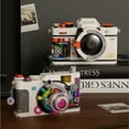 thumbnail image 2 of Retro Camera Building Kits Micro Building Blocks Set Model Birthday Gifts for Adult Kids Child Collectible Toys Idea Bricks Sets, 2 of 10