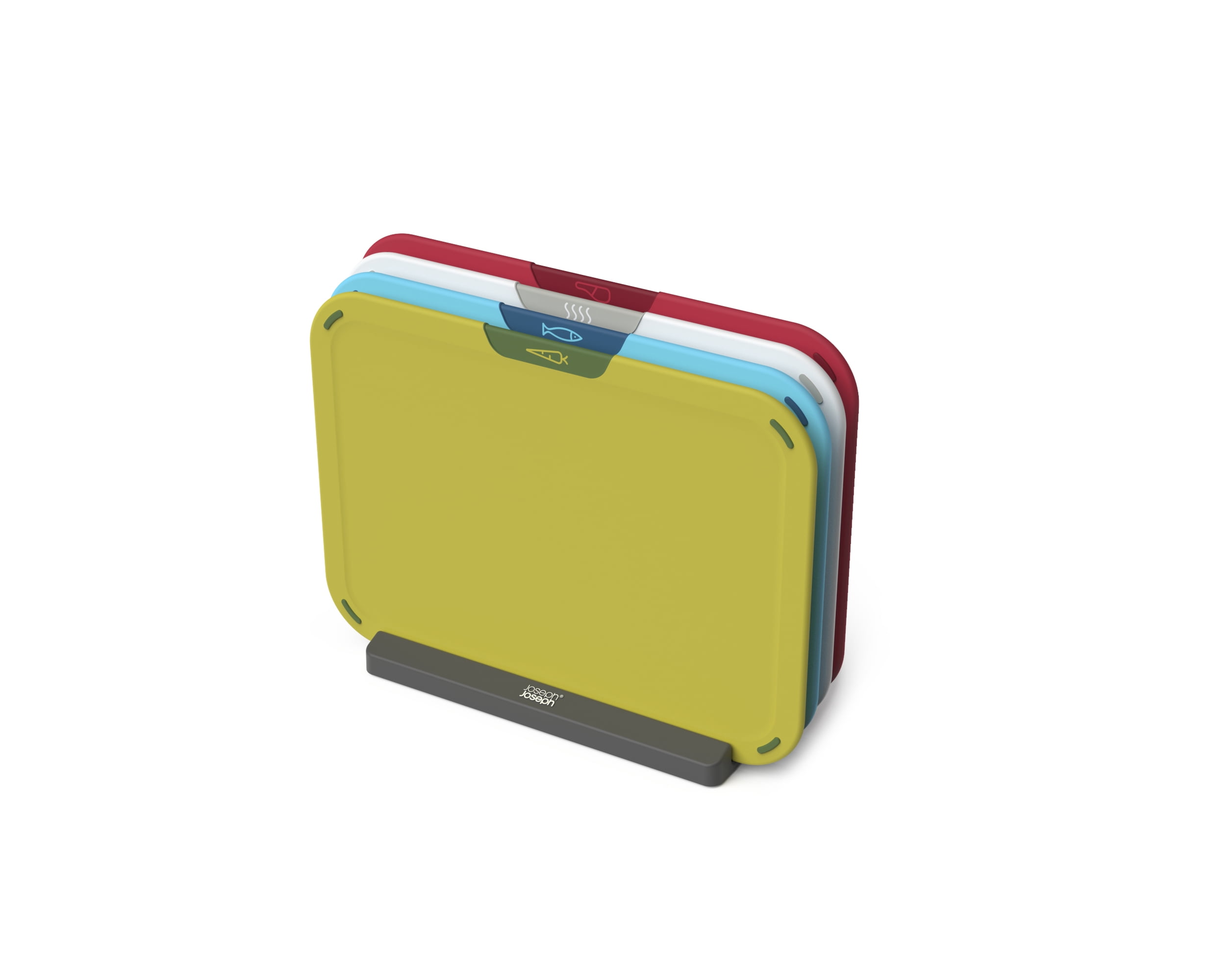 Joseph Joseph Duo 4-piece Cutting Board Set with Storage Stand